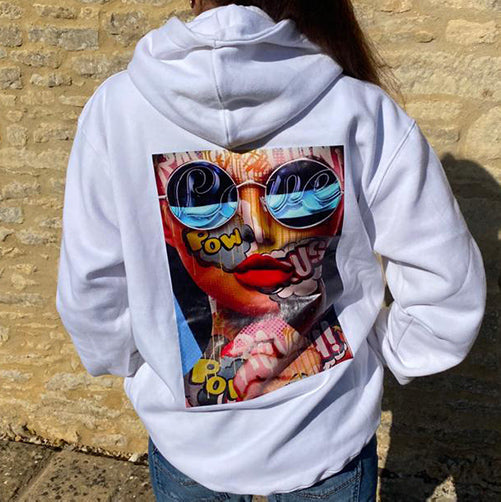Cotswold Drinks Co White Hoodie